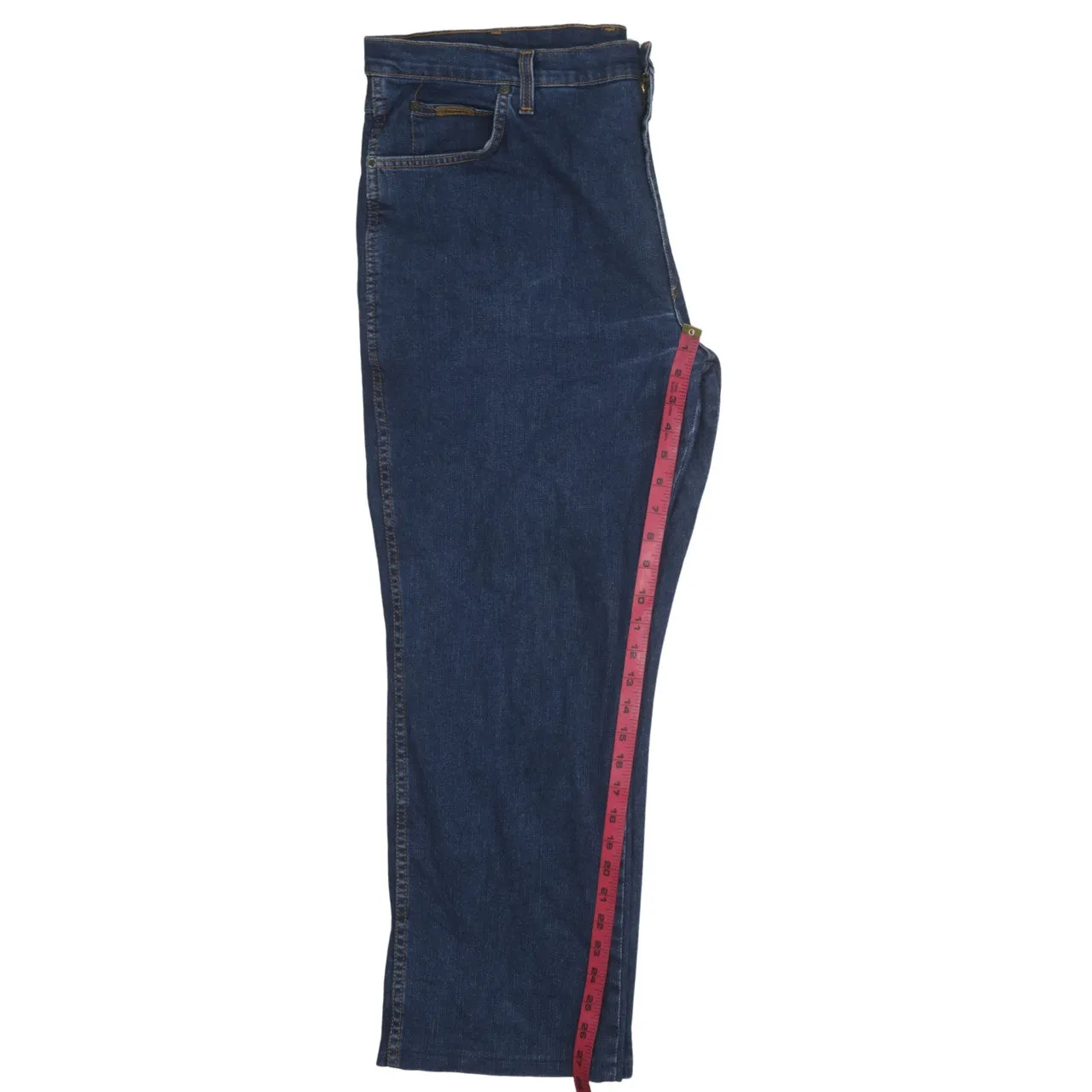 Wrangler 90's Lightwash Straight Leg Baggy Jeans / Pants 40 Blue sold by Vintage Club product image thumbnail 5