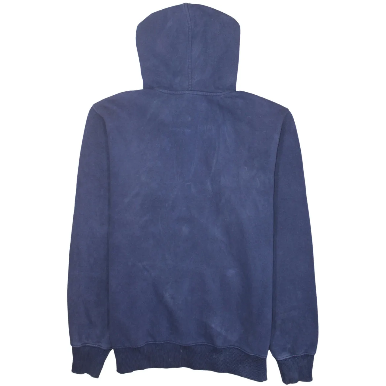 New Balance 90's Drawstring Pockets Pullover Hoodie Large Navy Blue sold by Vintage Club product image thumbnail 2