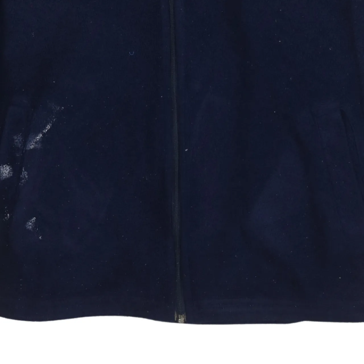 Nike 90's Swoosh Full Zip Up Fleece Jumper XLarge Navy Blue sold by Vintage Club product image thumbnail 4