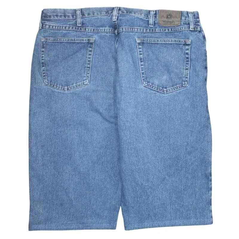 Wrangler 90's Lightweight Baggy Chino Shorts 42 Blue made by Wrangler
