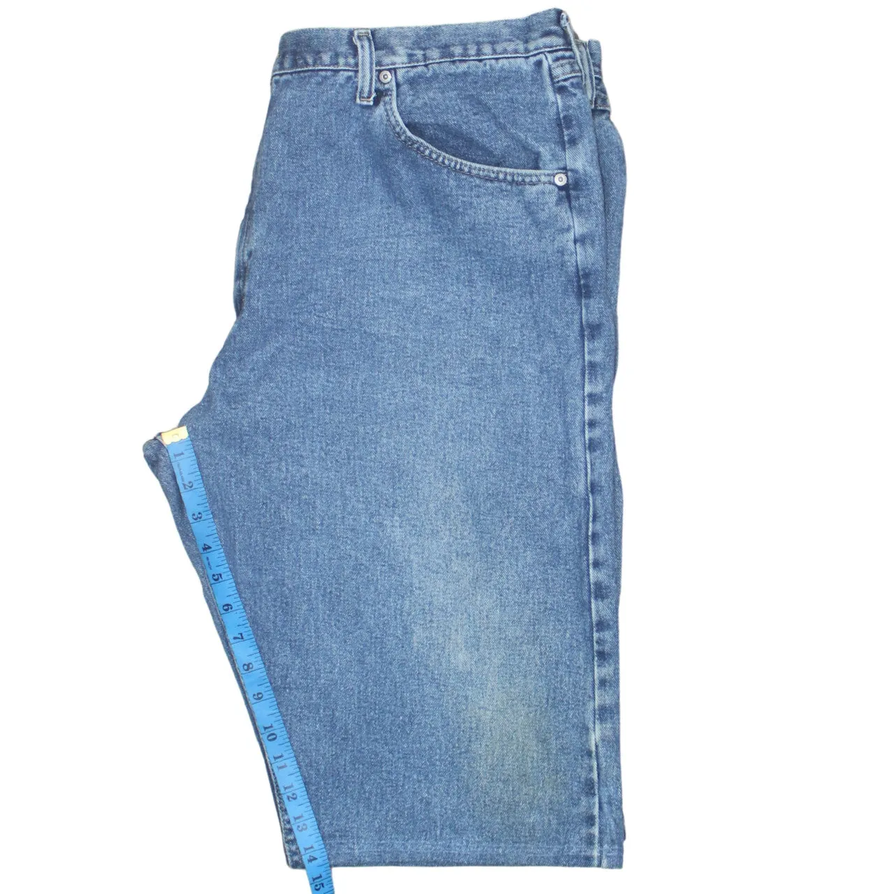 Wrangler 90's Lightweight Baggy Chino Shorts 42 Blue sold by Vintage Club product image thumbnail 5