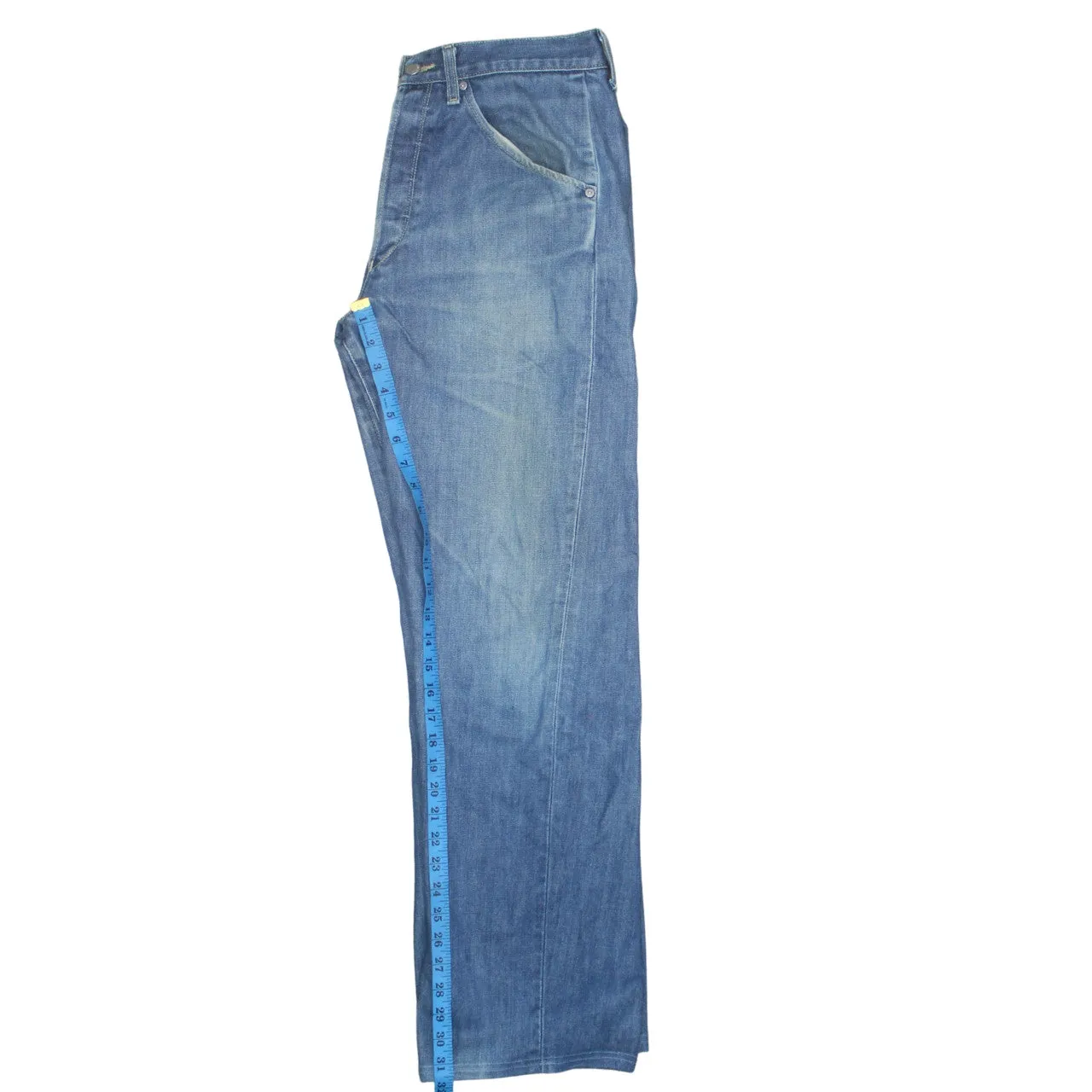 Levi Strauss &Co 90's Lightwash Straight Leg Baggy Jeans / Pants 32 Blue sold by Vintage Club product image thumbnail 5