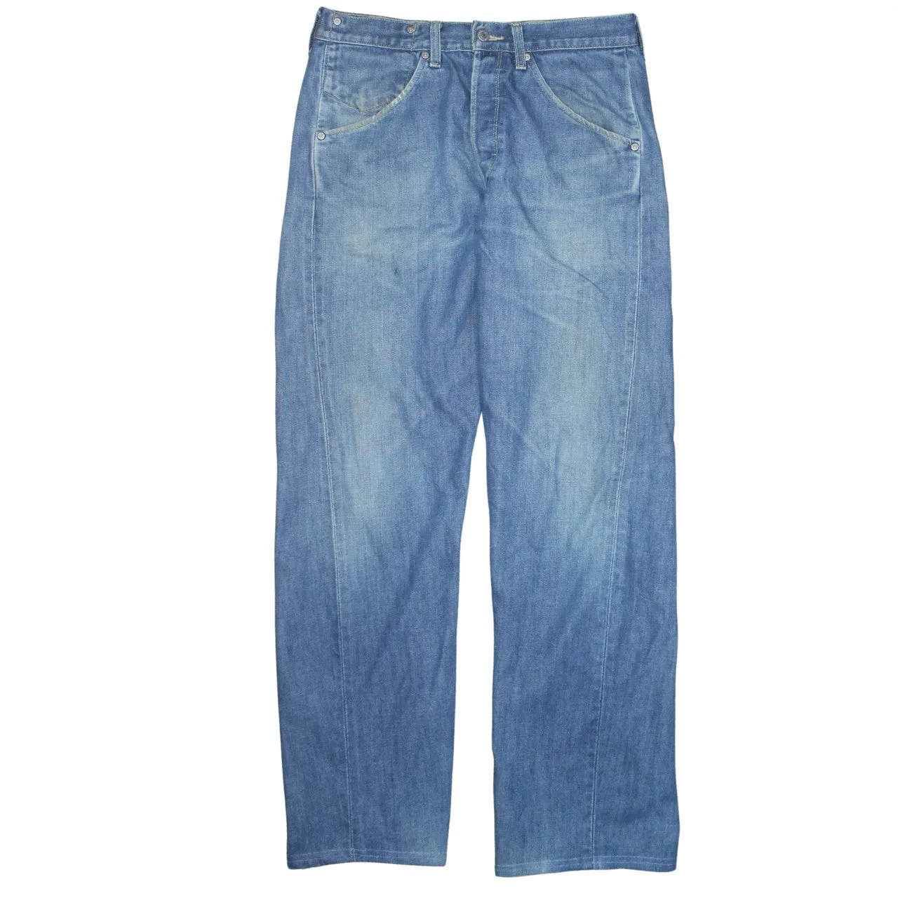 Levi Strauss &Co 90's Lightwash Straight Leg Baggy Jeans / Pants 32 Blue sold by Vintage Club product image thumbnail 2