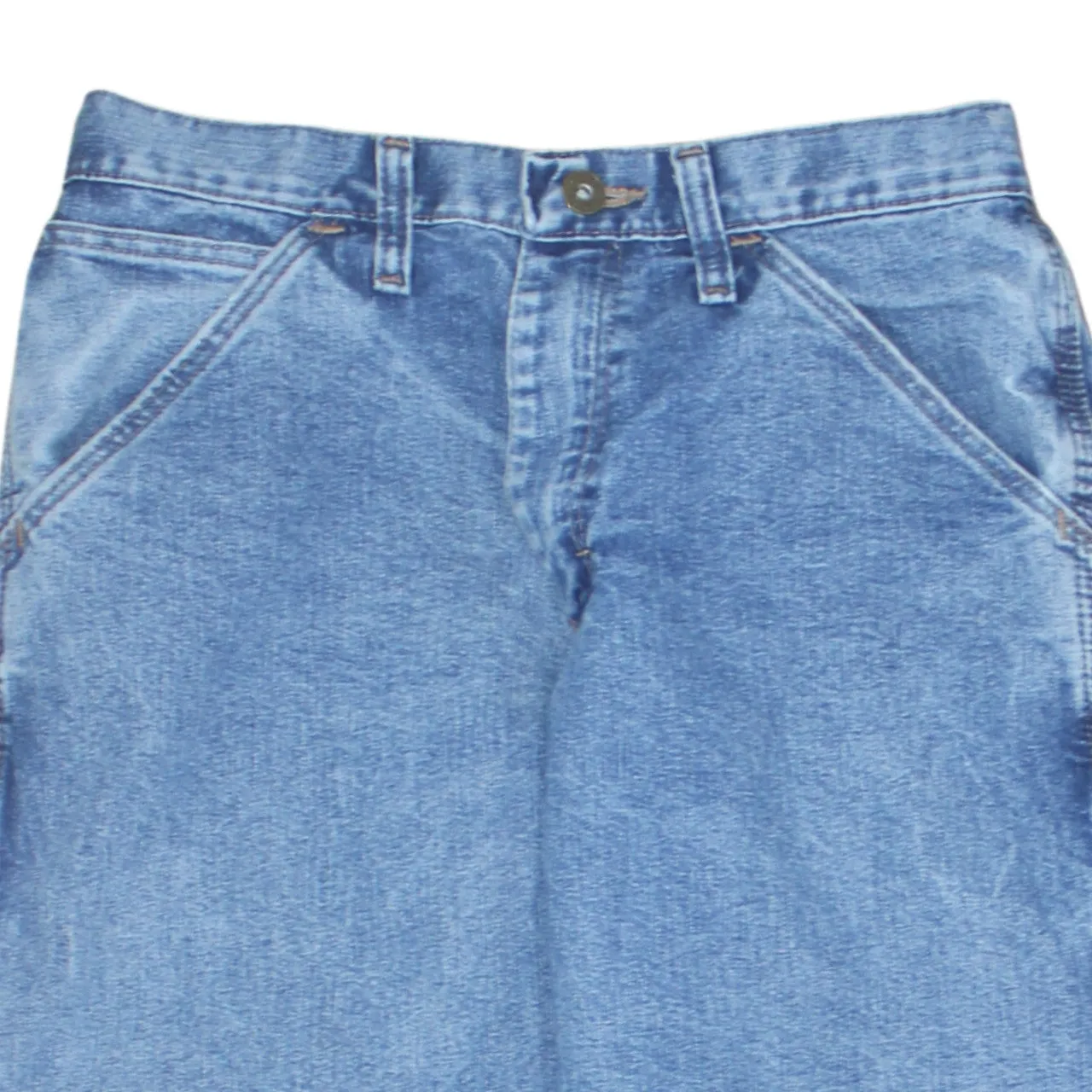 Wrangler 90's Drawstring Pockets Straight Leg Baggy Jeans / Pants 28 Blue sold by Vintage Club product image thumbnail 3