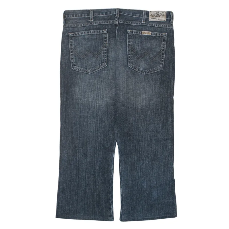 Wrangler 90's Lightwash Straight Leg Baggy Jeans / Pants 36 Black sold by Vintage Club