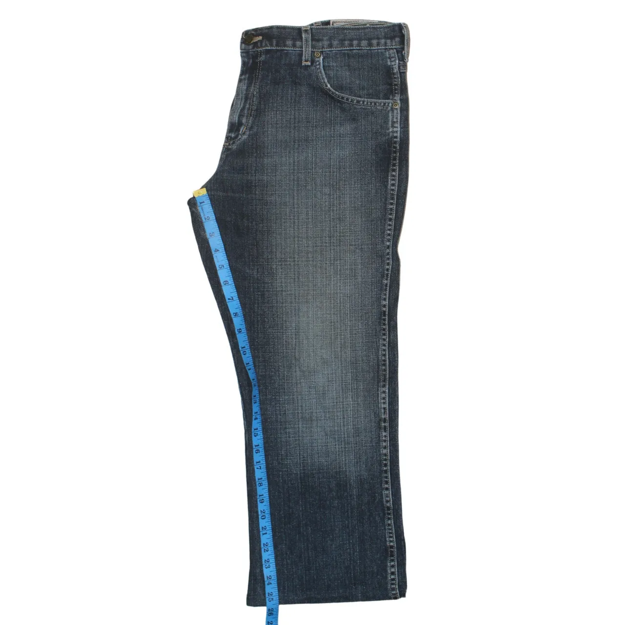 Wrangler 90's Lightwash Straight Leg Baggy Jeans / Pants 36 Black sold by Vintage Club product image thumbnail 5