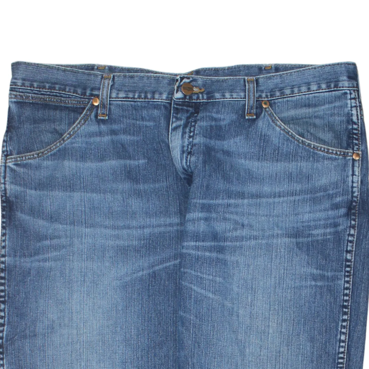 Wrangler 90's Lightwash Straight Leg Baggy Jeans / Pants 36 Blue sold by Vintage Club product image thumbnail 3