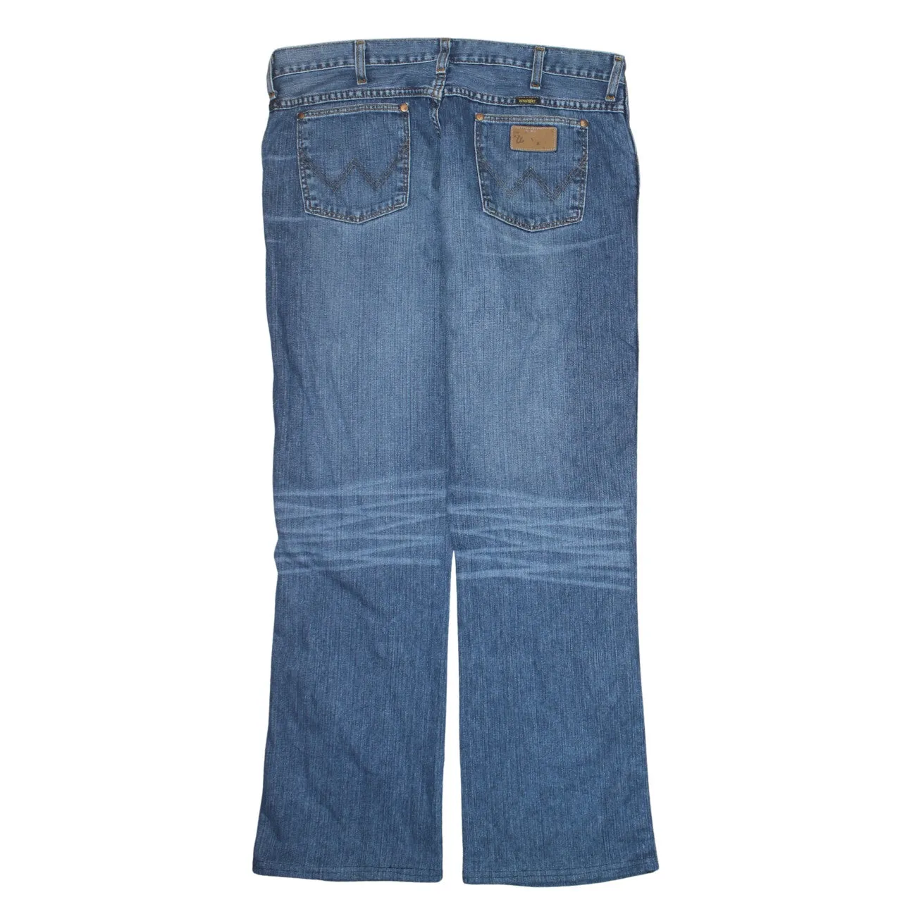 Wrangler 90's Lightwash Straight Leg Baggy Jeans / Pants 36 Blue sold by Vintage Club