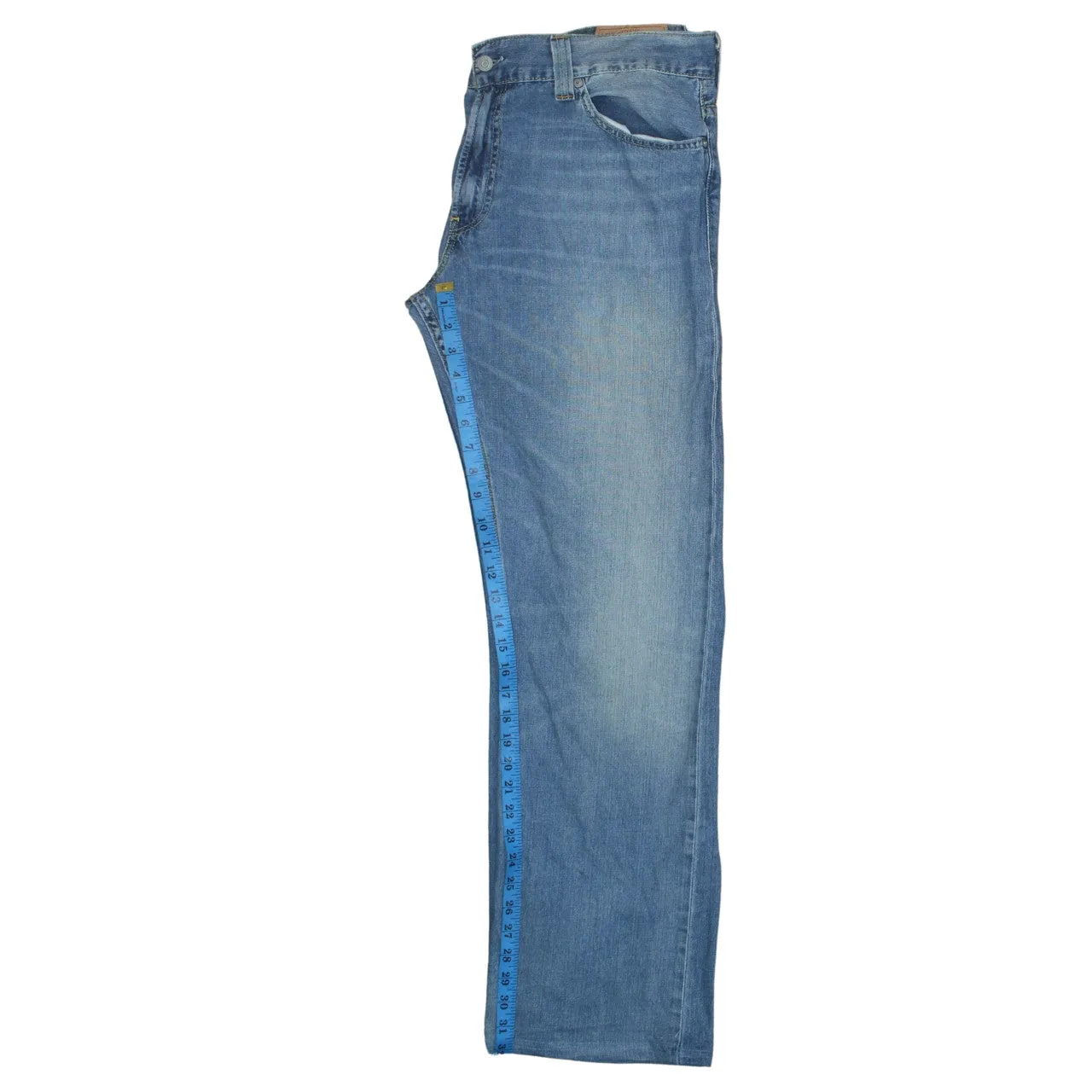 Levi Strauss &Co 90's 506 Straight Leg Baggy Jeans / Pants 38 Blue sold by Vintage Club product image thumbnail 5
