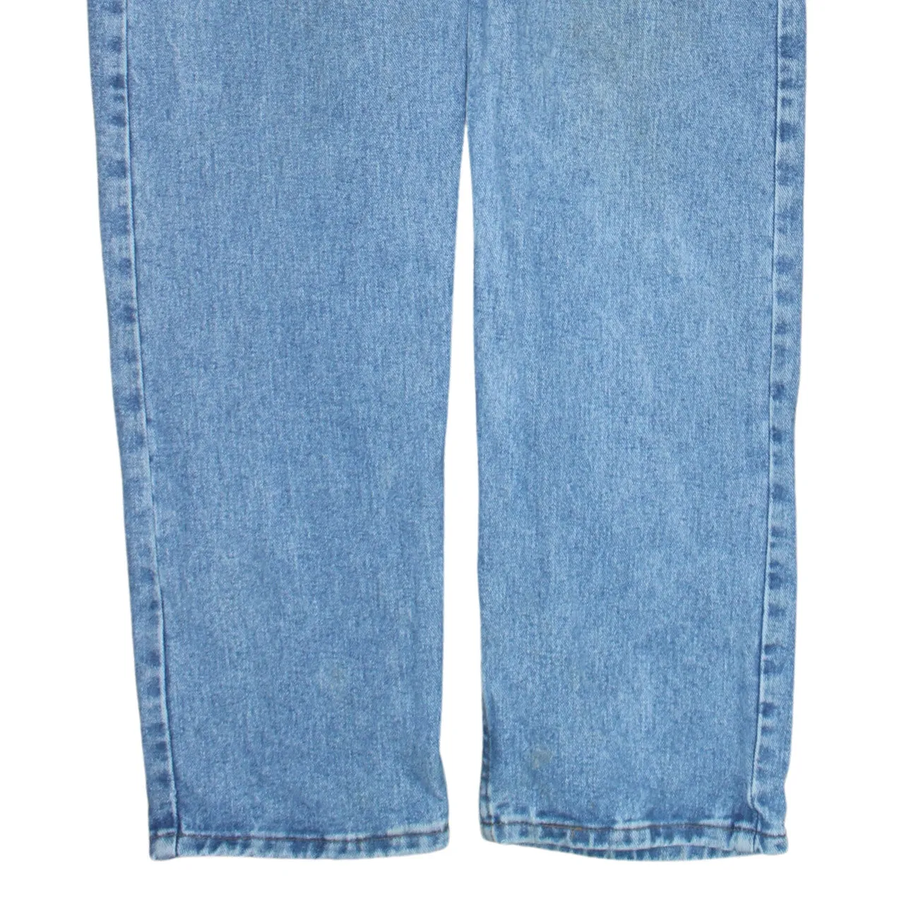 Wrangler 90's Lightwash Straight Leg Baggy Jeans / Pants 32 Blue sold by Vintage Club product image thumbnail 4
