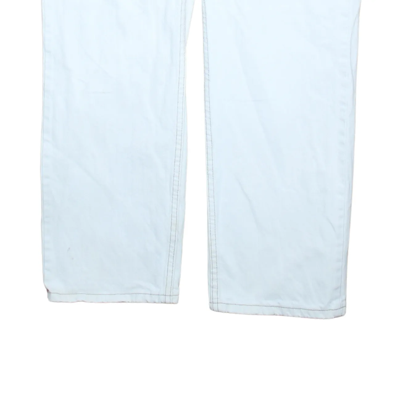 Lee 90's Regular Fit Straight Leg Baggy Trousers / Pants 42 White sold by Vintage Club product image thumbnail 4