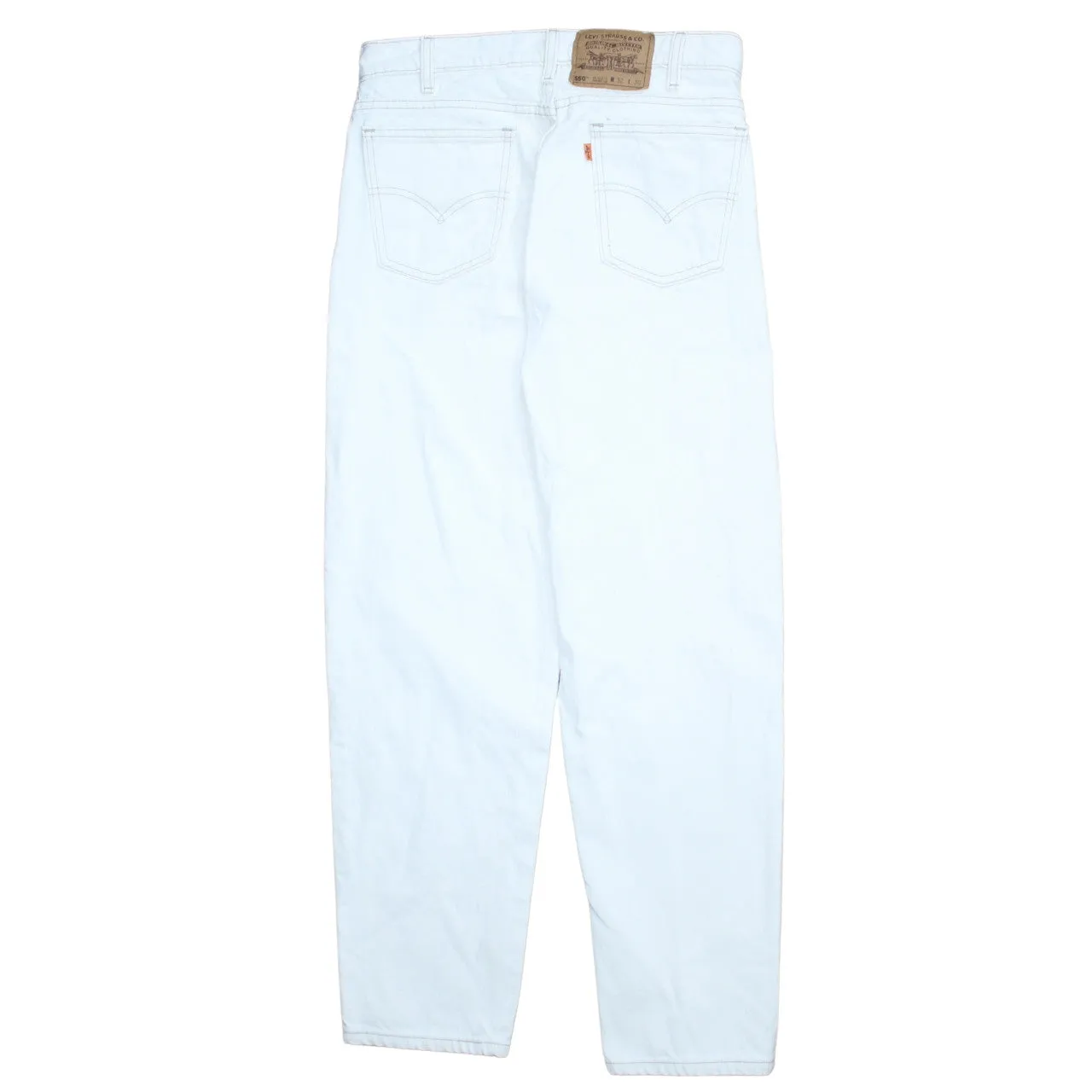 Levi Strauss &Co 90's 550 Casual Trousers / Pants 32 White sold by Vintage Club