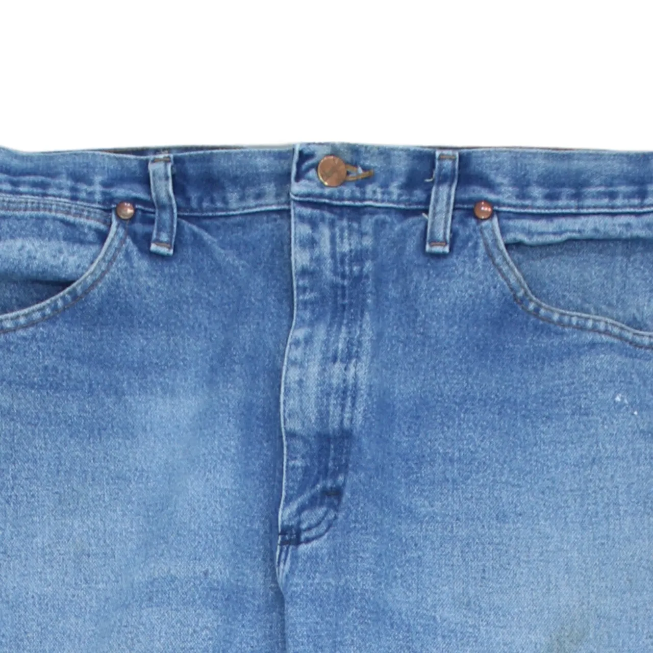 Wrangler 90's Lightwash Straight Leg Baggy Jeans / Pants 36 Blue sold by Vintage Club product image thumbnail 3