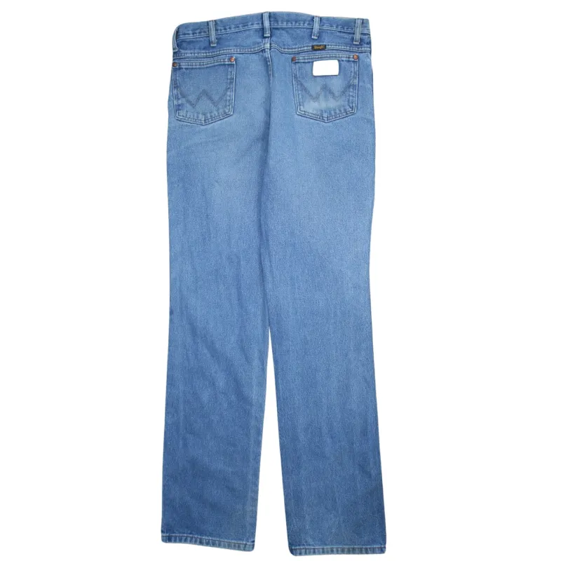 Wrangler 90's Lightwash Straight Leg Baggy Jeans / Pants 36 Blue sold by Vintage Club
