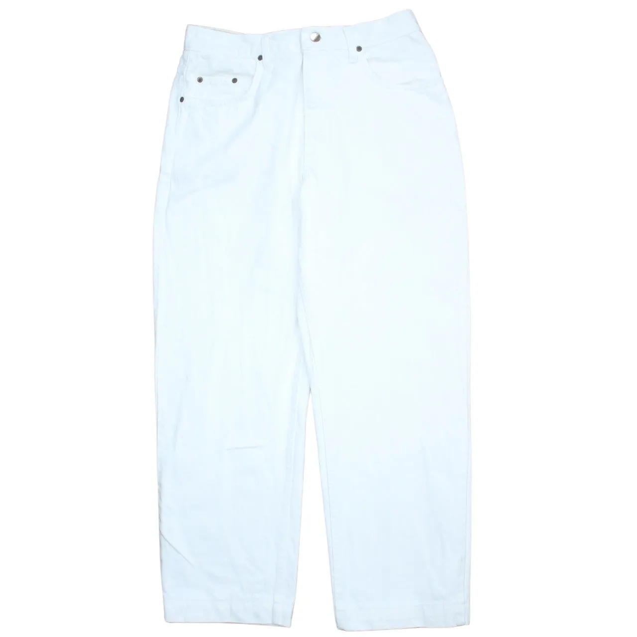 Lee 90's Lightweight Straight Leg Baggy Trousers / Pants 32 White sold by Vintage Club product image thumbnail 2