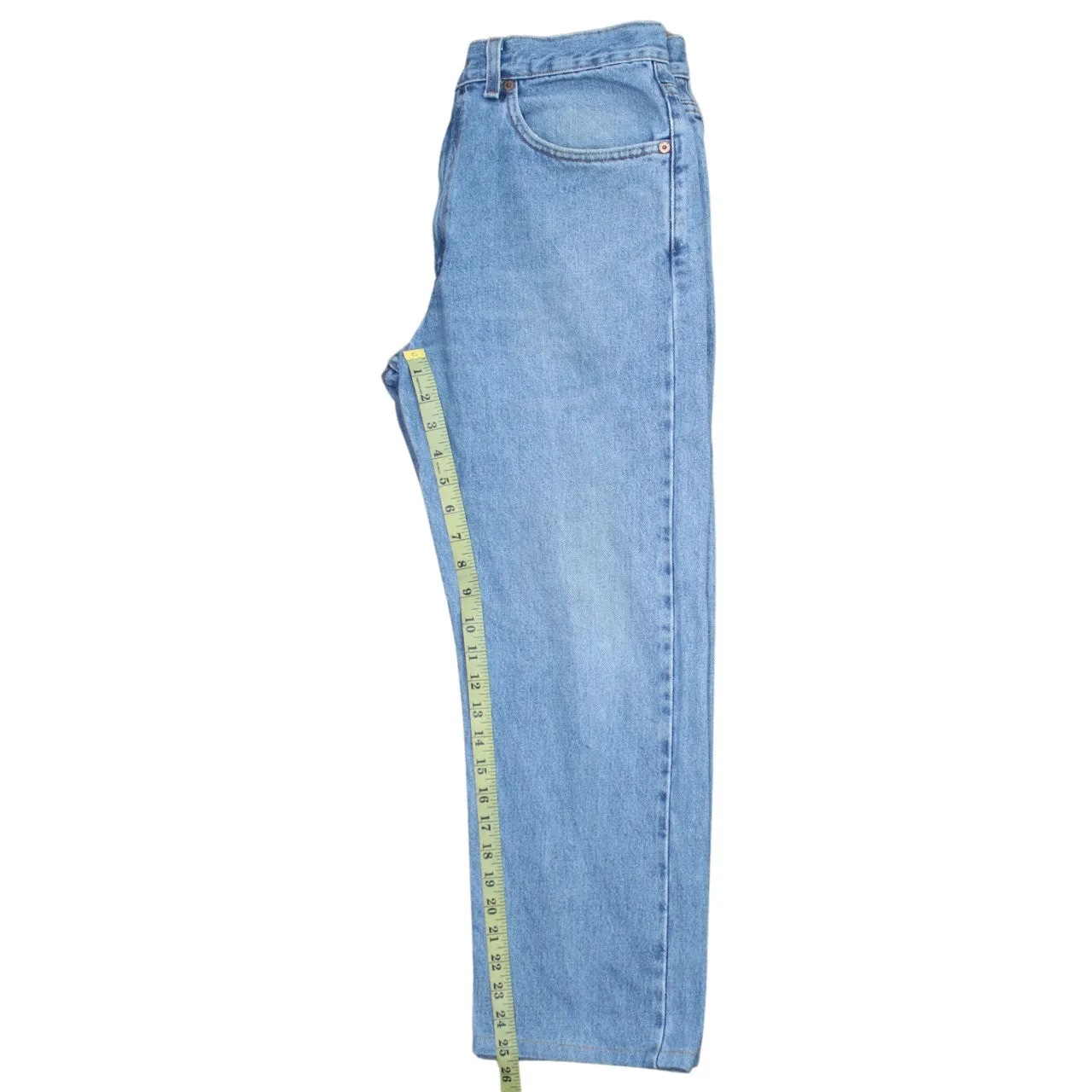 Levi Strauss &Co 90's 505 Straight Leg Baggy Jeans / Pants 32 Blue sold by Vintage Club product image thumbnail 5