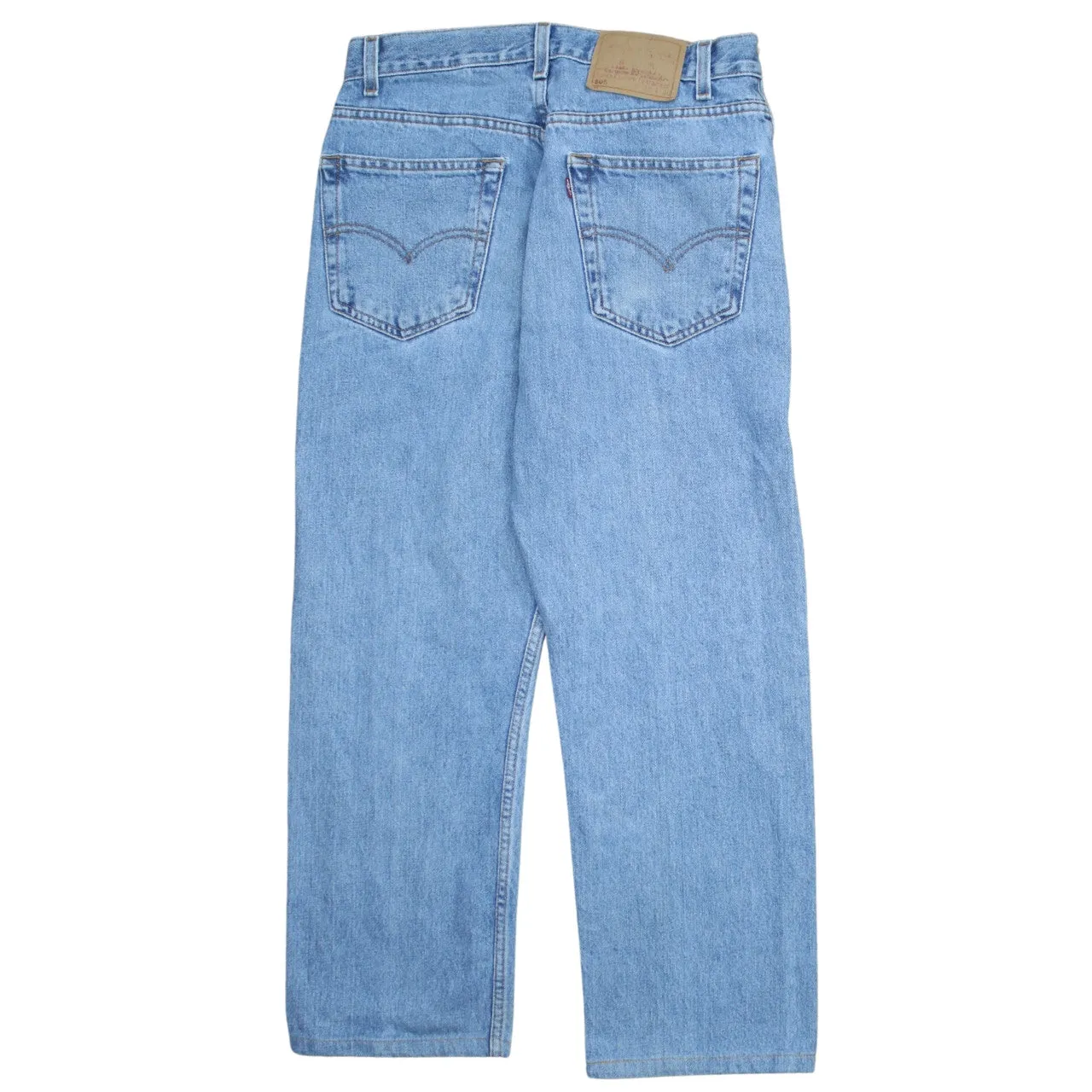 Levi Strauss &Co 90's 505 Straight Leg Baggy Jeans / Pants 32 Blue sold by Vintage Club