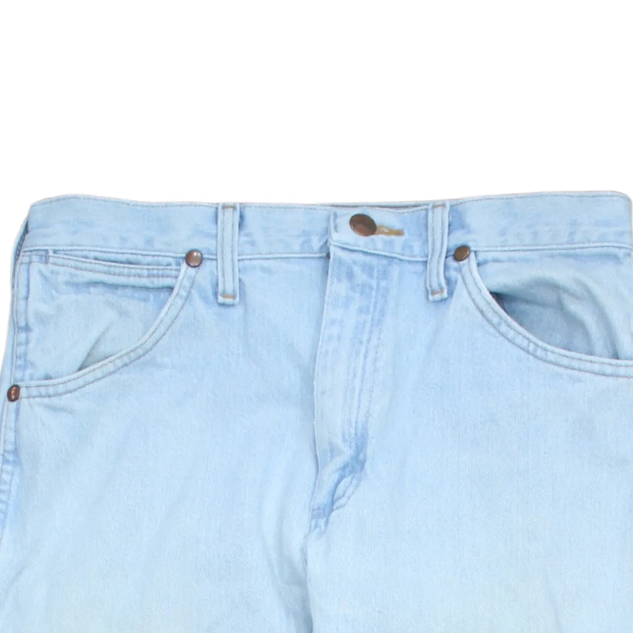 Wrangler 90's Lightwash Straight Leg Baggy Jeans / Pants 30 Blue sold by Vintage Club product image thumbnail 3