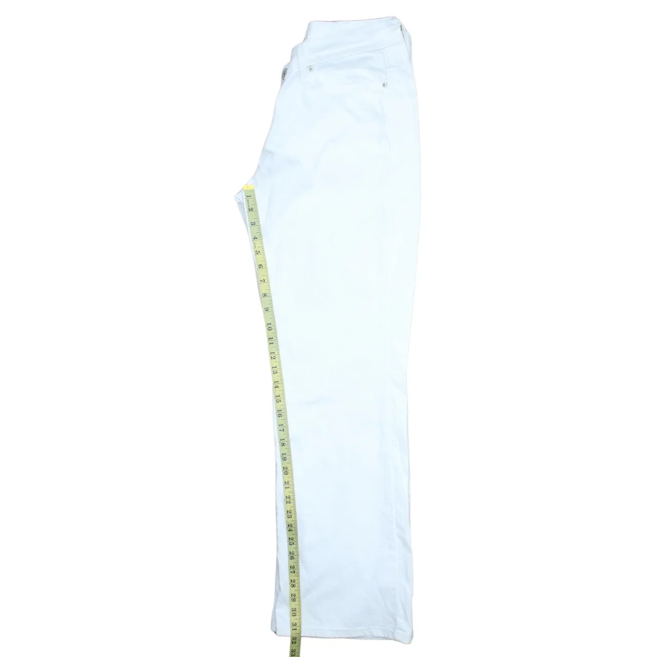Levi Strauss &Co 90's 529 Straight Leg Baggy Trousers / Pants 34 White sold by Vintage Club product image thumbnail 5