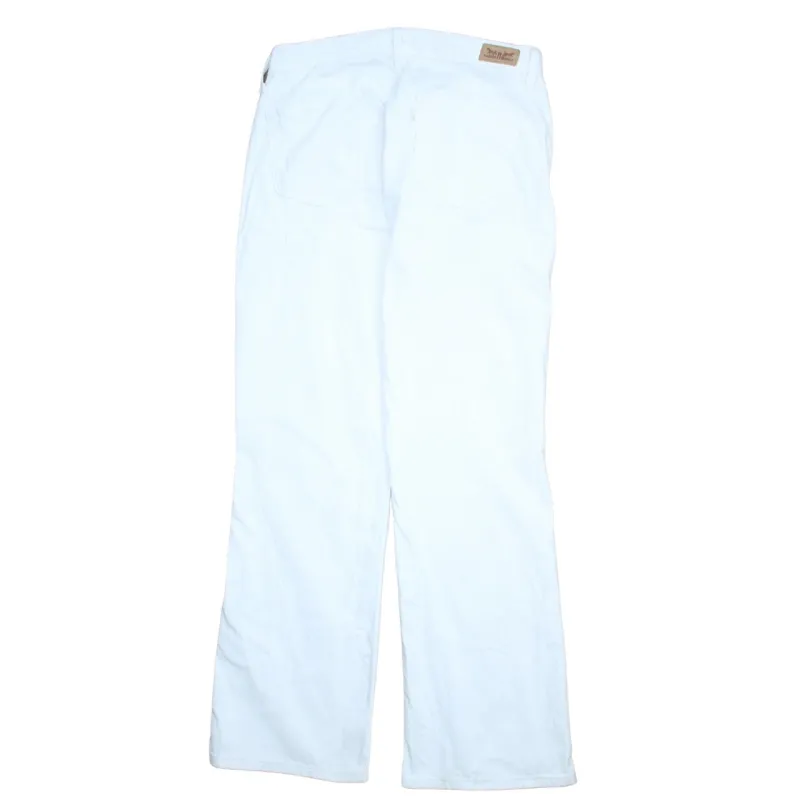 Levi Strauss &Co 90's 529 Straight Leg Baggy Trousers / Pants 34 White made by Levi's