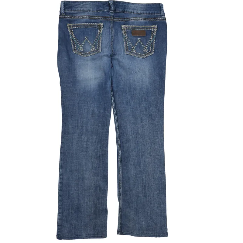 Wrangler 90's Lightwash Straight Leg Baggy Jeans / Pants 38 Blue sold by Vintage Club