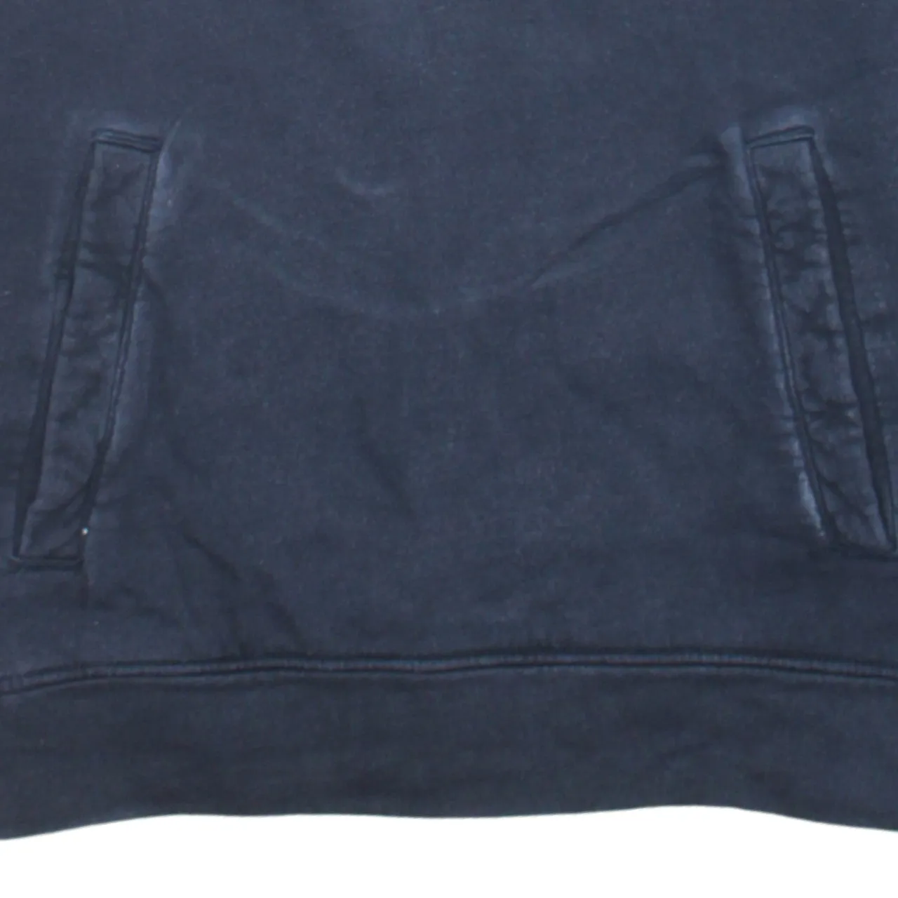 The North Face 90's Spellout Pullover Hoodie Small Navy Blue sold by Vintage Club product image thumbnail 4