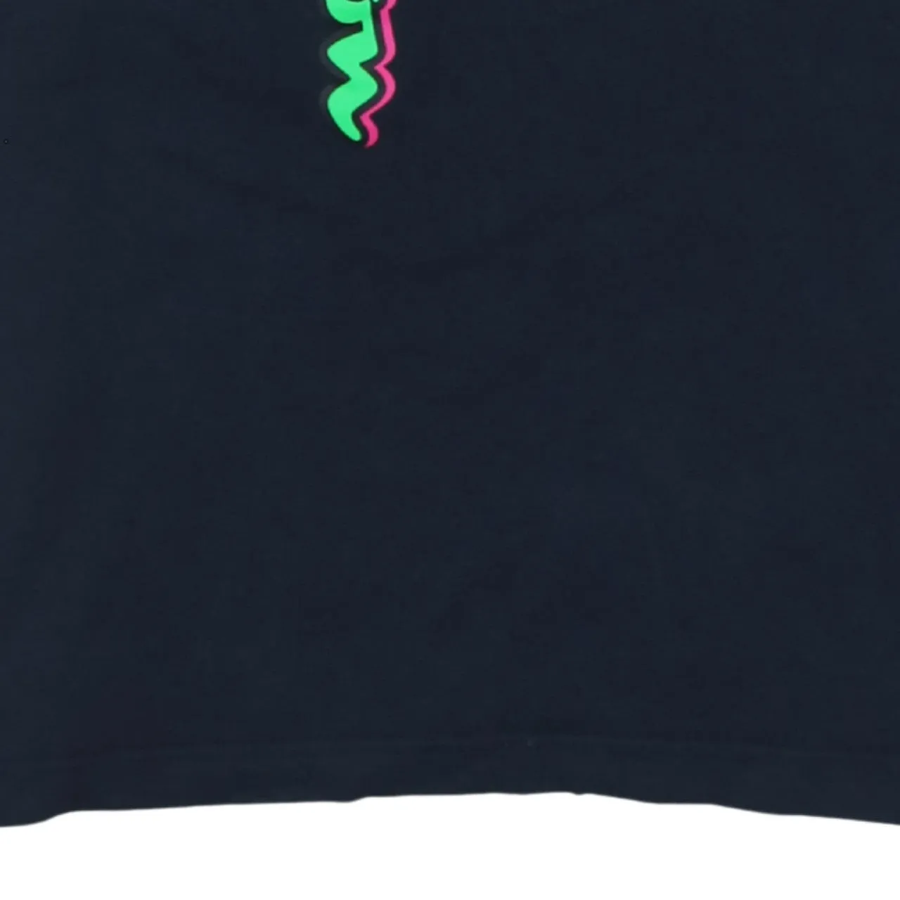 Champion 90's Spellout Short Sleeves T Shirt Large Navy Blue sold by Vintage Club product image thumbnail 4