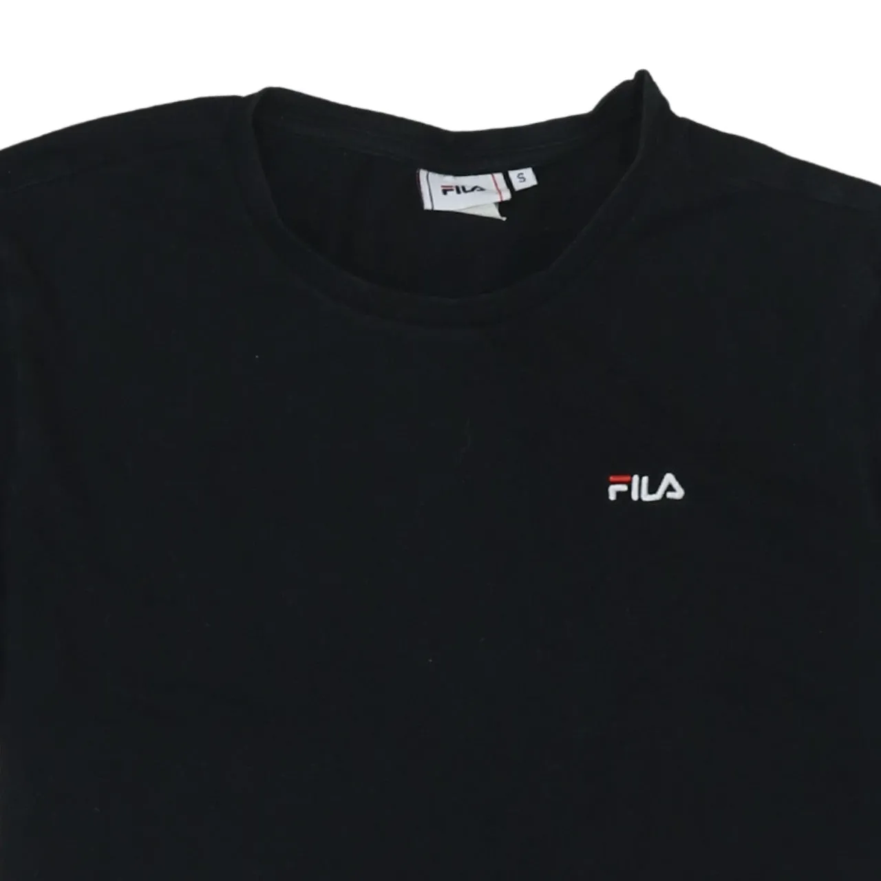 Fila 90's Short Sleeves Crew Neck T Shirt Small Black sold by Vintage Club product image thumbnail 3