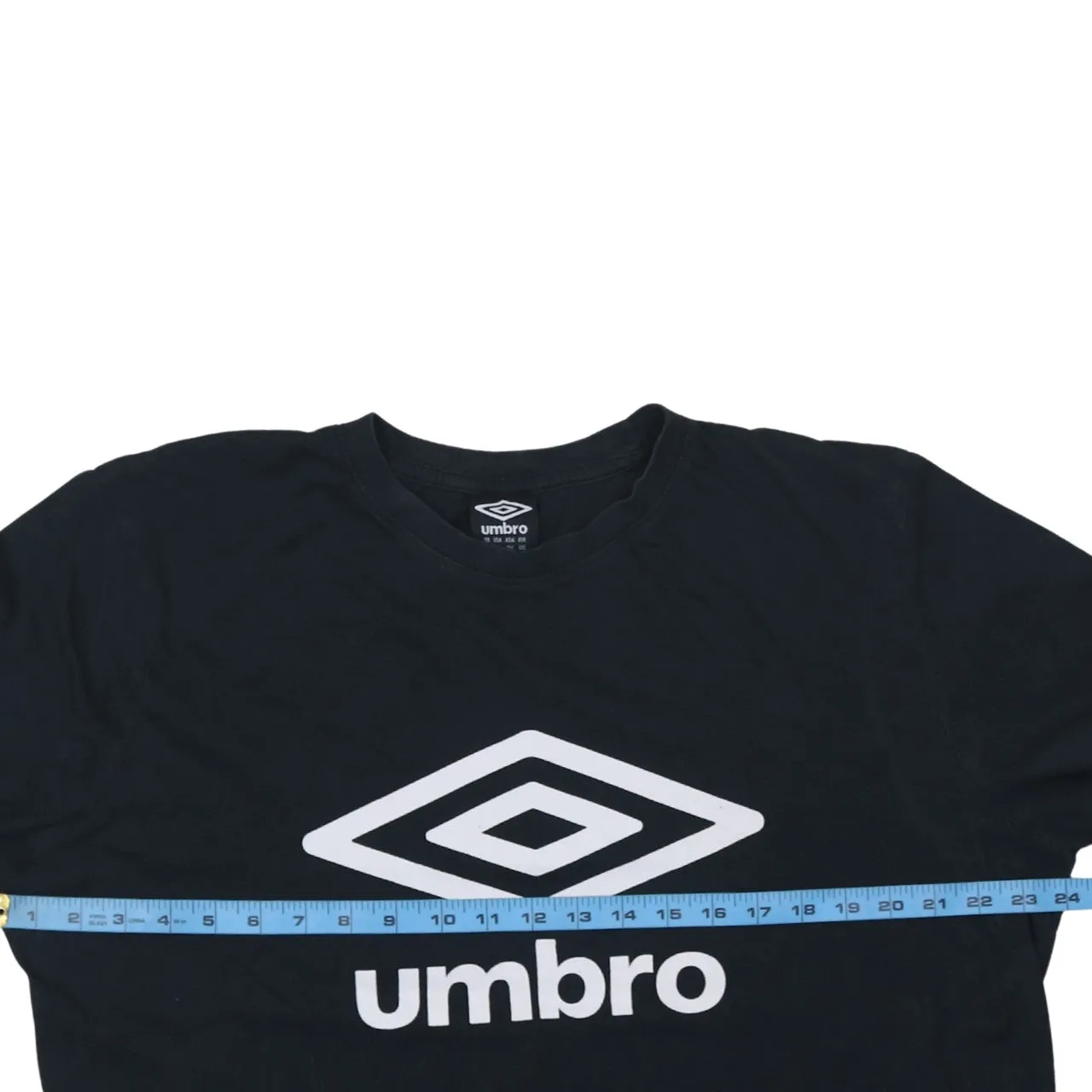 Umbro 90's Spellout Short Sleeves T Shirt XXLarge (2XL) Black sold by Vintage Club product image thumbnail 5