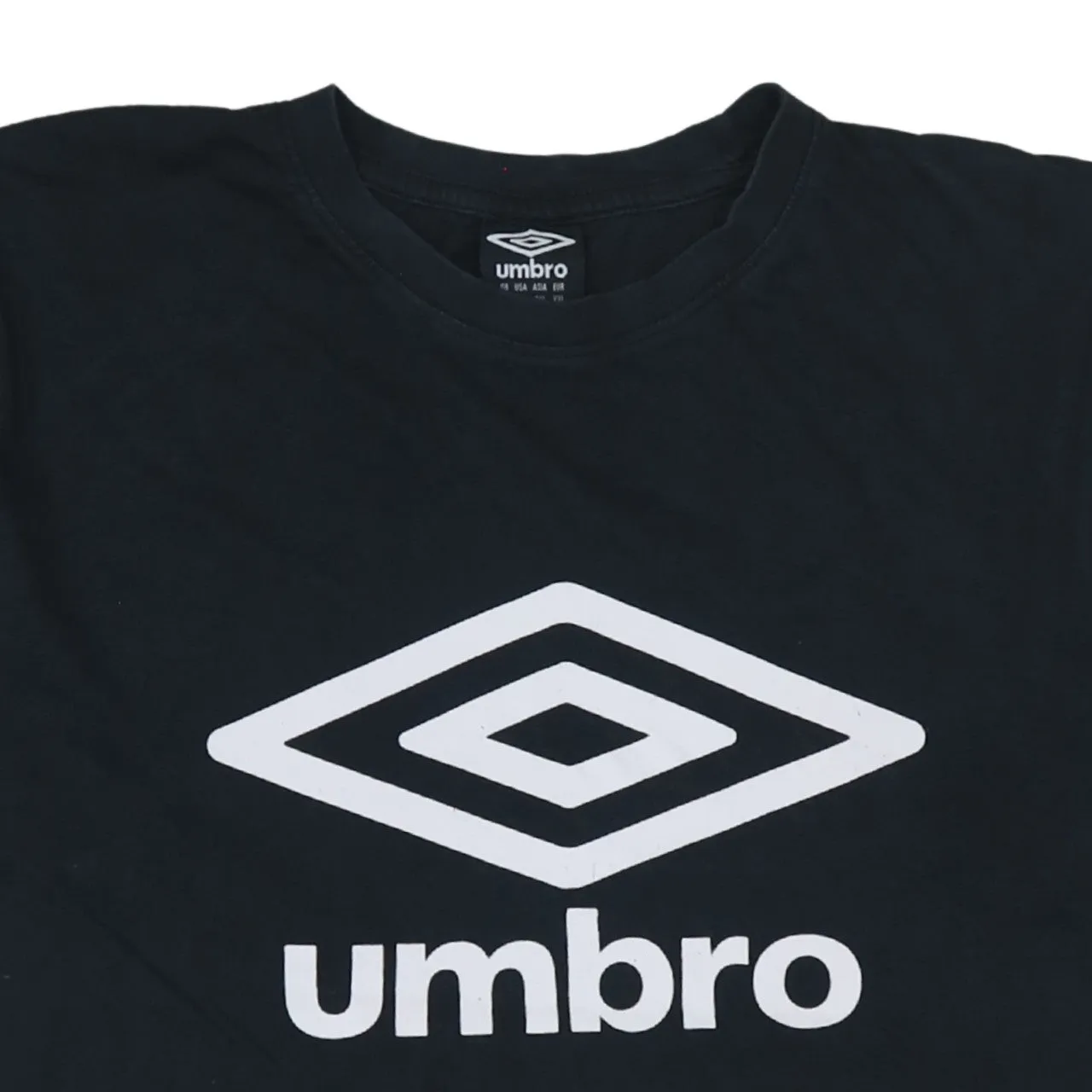 Umbro 90's Spellout Short Sleeves T Shirt XXLarge (2XL) Black sold by Vintage Club product image thumbnail 3