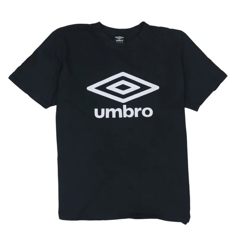 Umbro 90's Spellout Short Sleeves T Shirt XXLarge (2XL) Black sold by Vintage Club