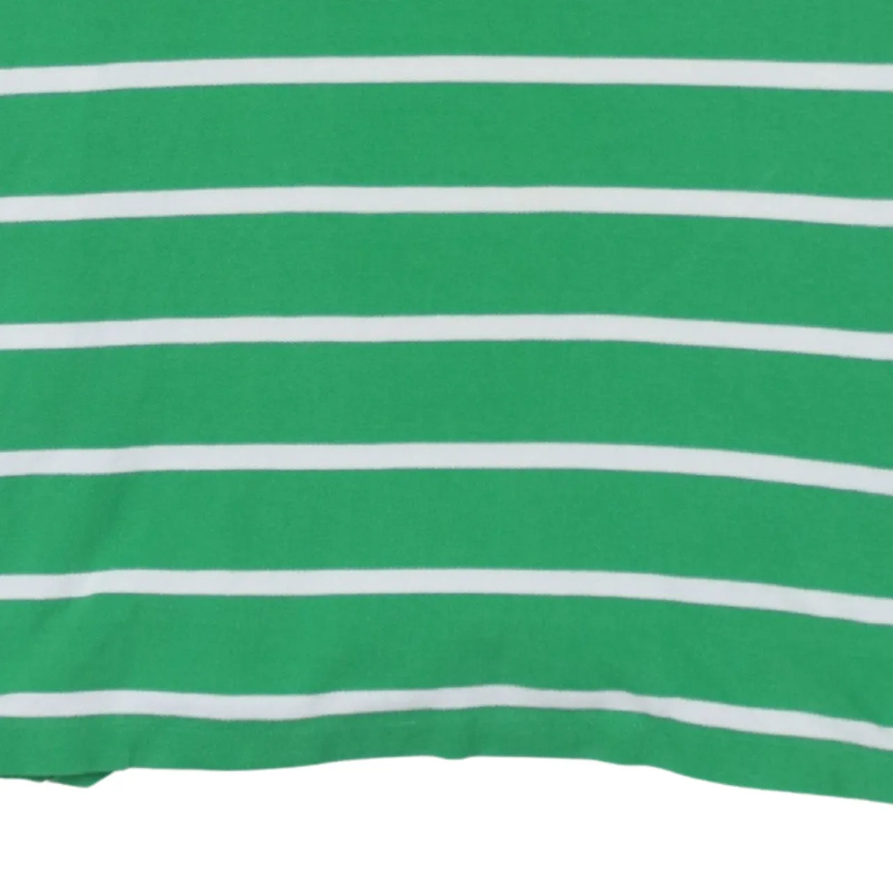 Polo Ralph Lauren 90's Short Sleeves Quarter Button Polo Shirt Medium Green sold by Vintage Club product image thumbnail 4