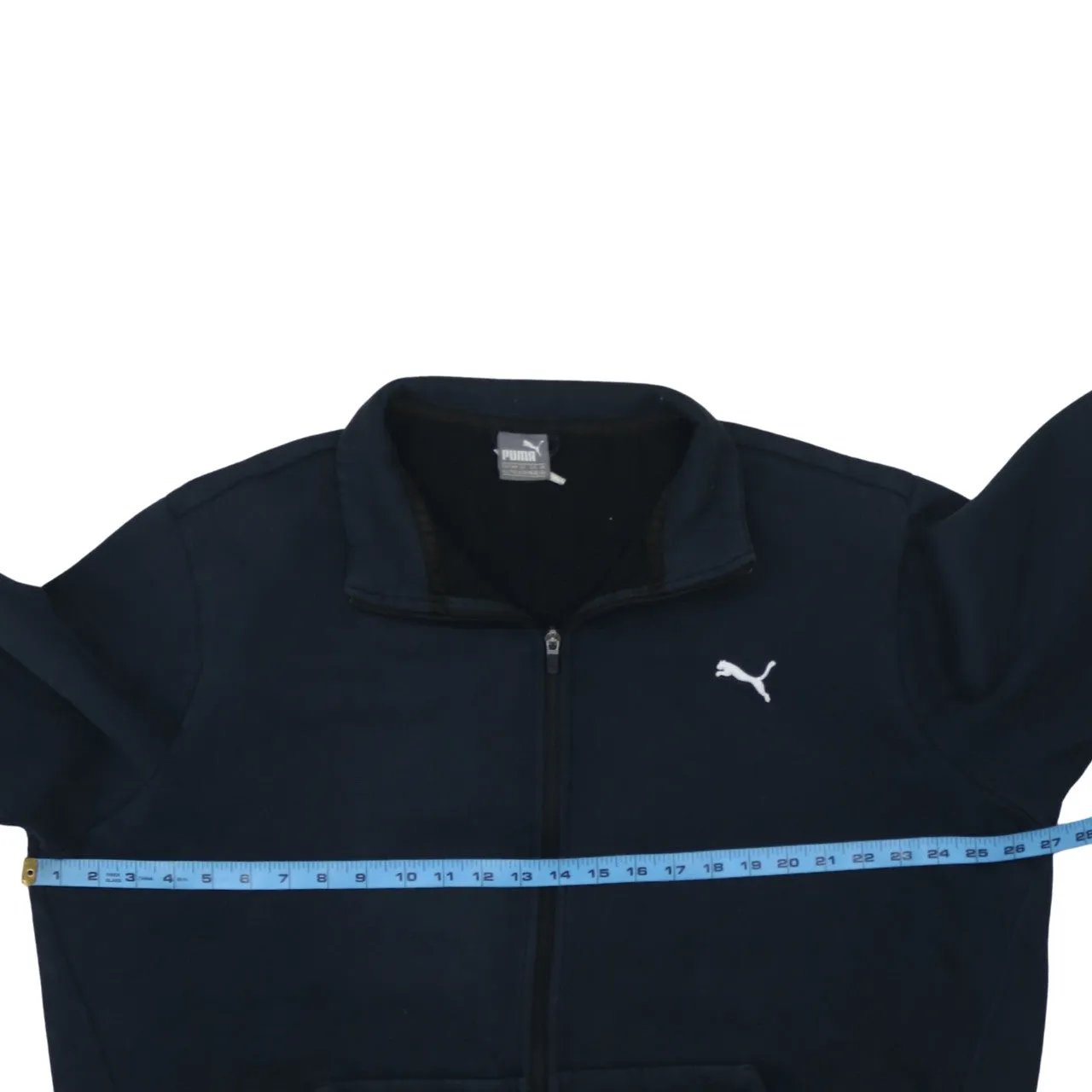 Puma 90's Lightweight Full Zip Up Sweatshirt XXLarge (2XL) Black sold by Vintage Club product image thumbnail 5