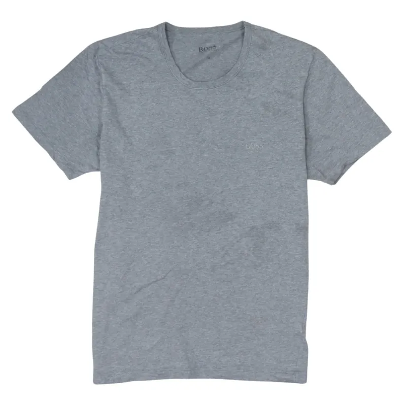 HUGO BOSS 90's Short Sleeves Crew Neck T Shirt Medium Grey sold by Vintage Club