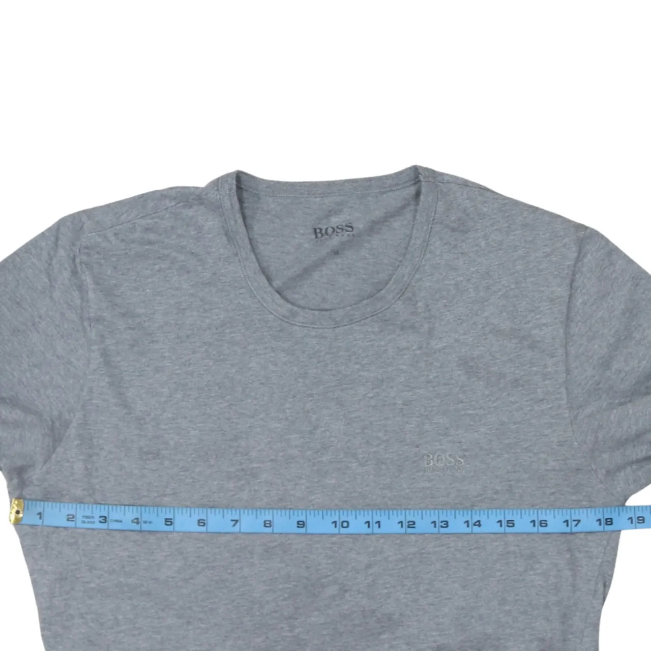 HUGO BOSS 90's Short Sleeves Crew Neck T Shirt Medium Grey sold by Vintage Club product image thumbnail 5