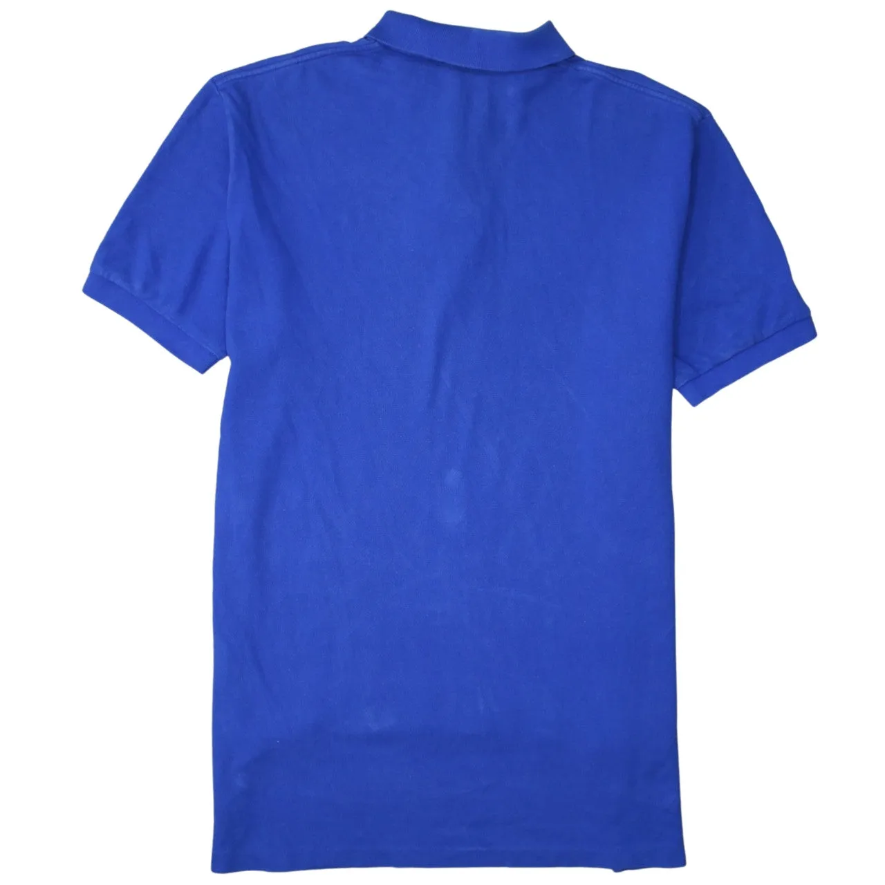 Polo Ralph Lauren 90's Short Sleeves Quarter Button Polo Shirt Large Blue sold by Vintage Club product image thumbnail 2