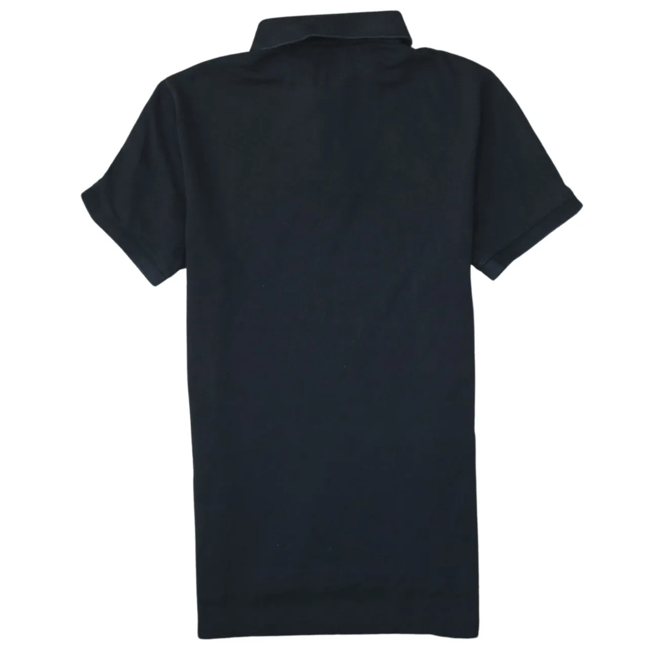 Polo Ralph Lauren 90's Short Sleeves Quarter Button Polo Shirt Small Black sold by Vintage Club product image thumbnail 2