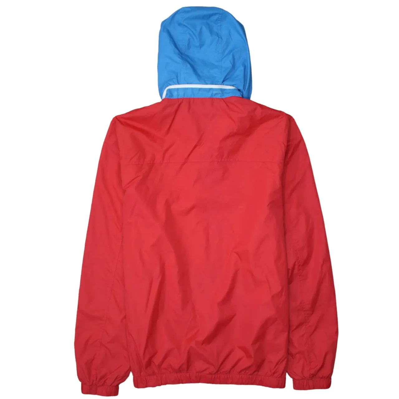 Ellesse 90's Spellout Quarter Zip Windbreaker Large Red sold by Vintage Club product image thumbnail 2