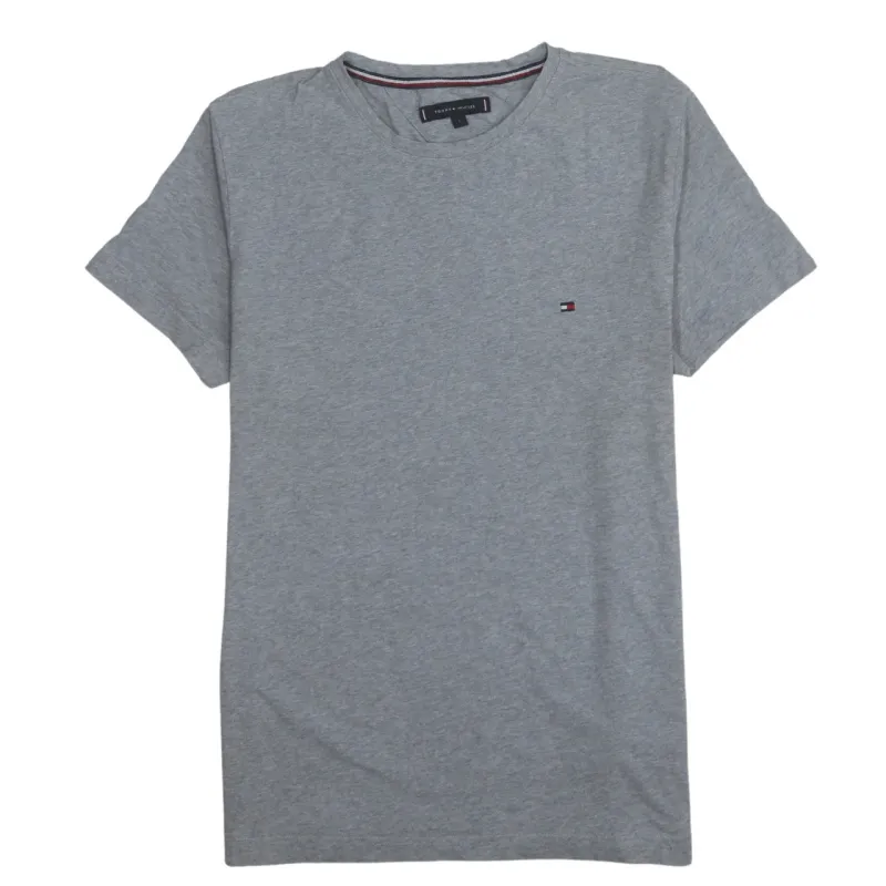 Tommy Hilfiger 90's Short Sleeves Crew Neck T Shirt Large Grey sold by Vintage Club