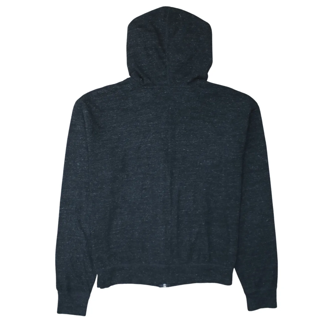 Nike 90's Swoosh Full Zip Up Hoodie Medium Black sold by Vintage Club product image thumbnail 2