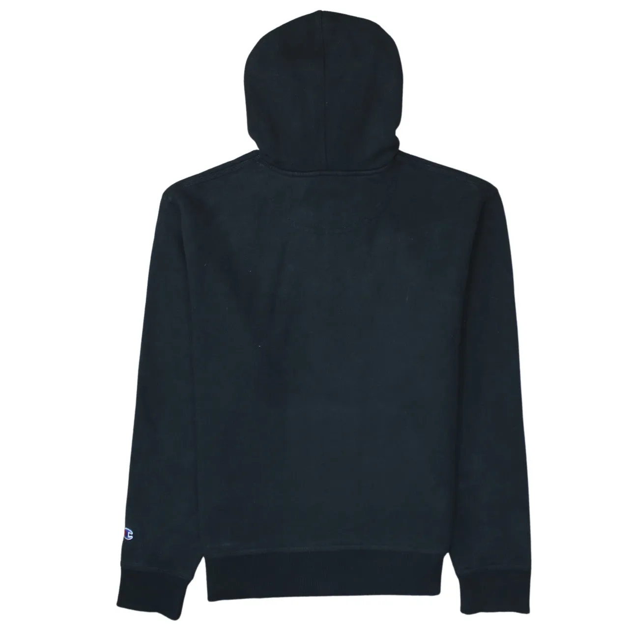 Champion 90's Drawstring Pockets Pullover Hoodie Small Black sold by Vintage Club product image thumbnail 2