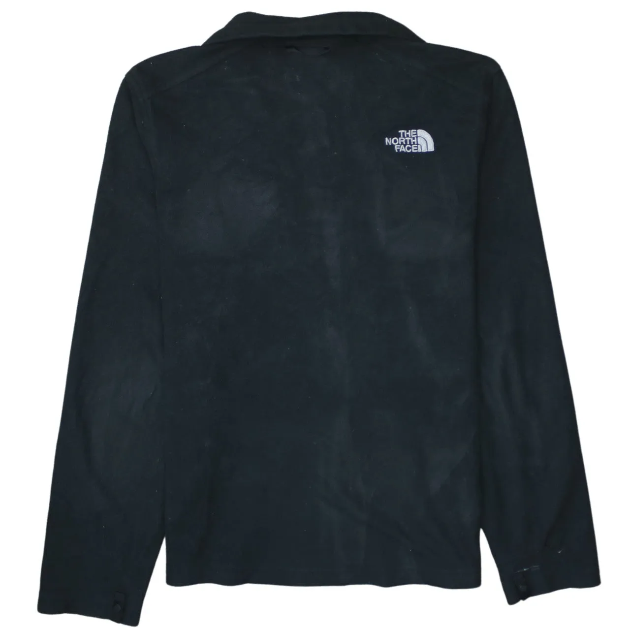 The North Face 90's Hiking Warm Full Zip Up Fleece Jumper Small Black sold by Vintage Club product image thumbnail 2