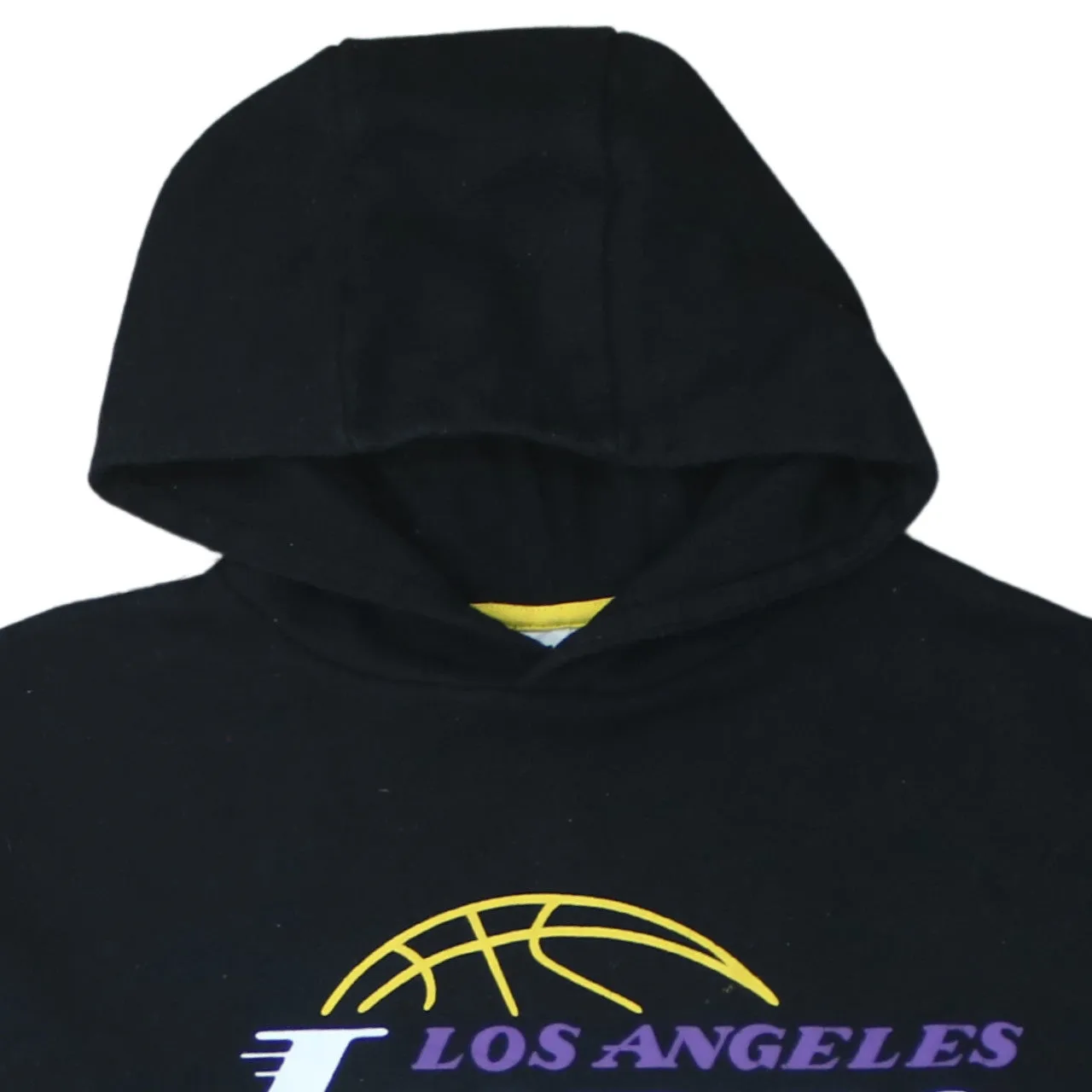 NBA 90's Los Angeles Lakers Pullover Hoodie Large Black sold by Vintage Club product image thumbnail 3