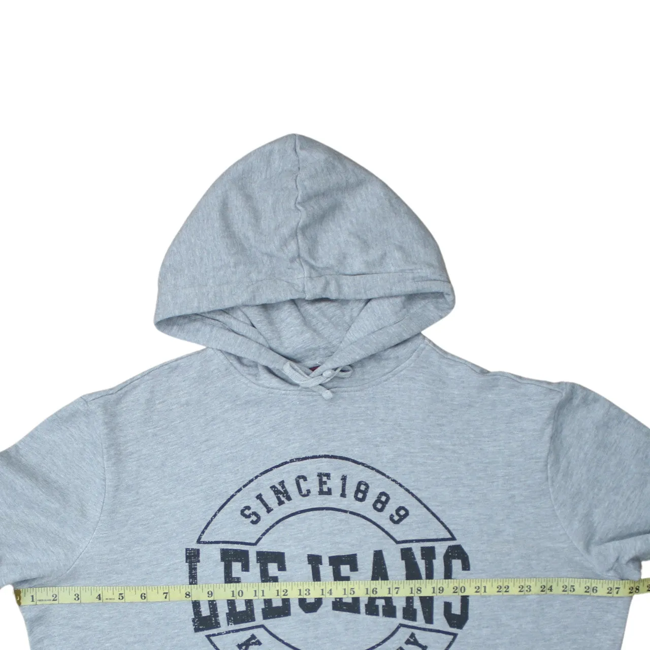 Lee 90's Spellout Pullover Hoodie XLarge Grey sold by Vintage Club product image thumbnail 5