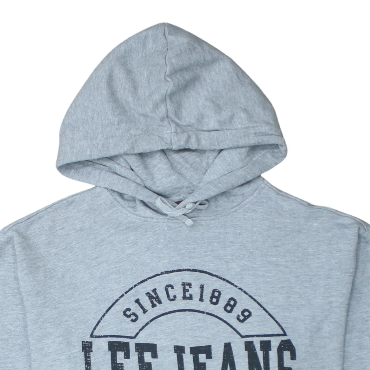 Lee 90's Spellout Pullover Hoodie XLarge Grey sold by Vintage Club product image thumbnail 3