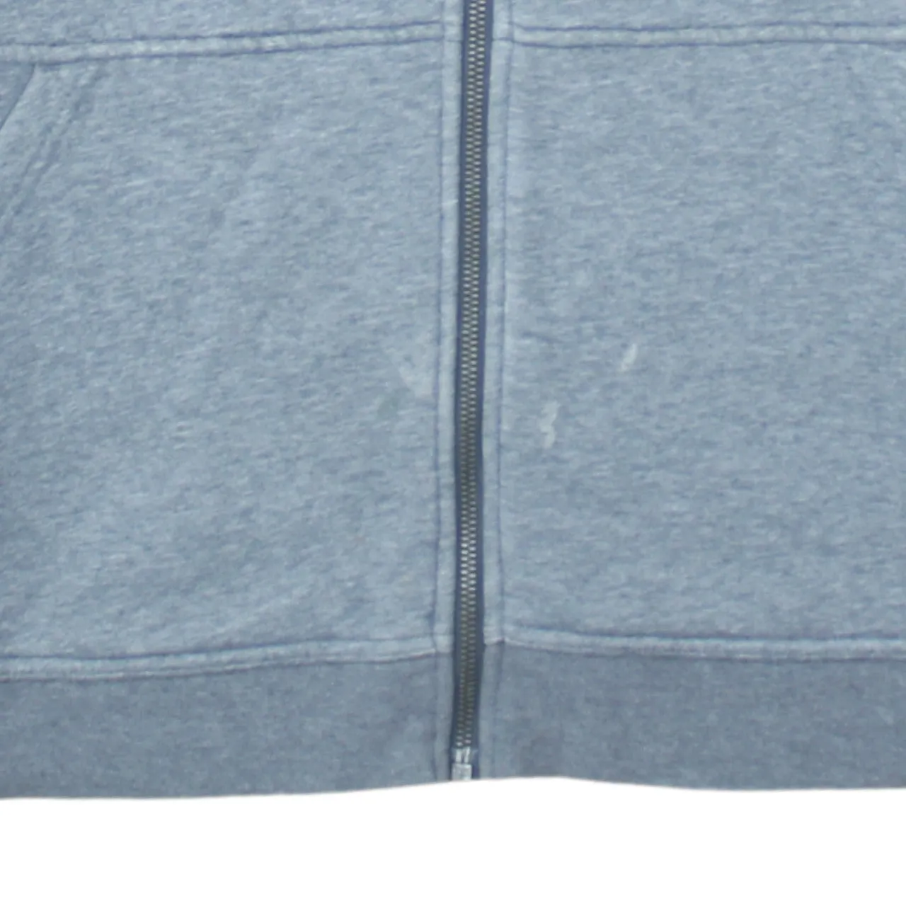 Nike 90's Swoosh Full Zip Up Hoodie Medium Grey sold by Vintage Club product image thumbnail 4