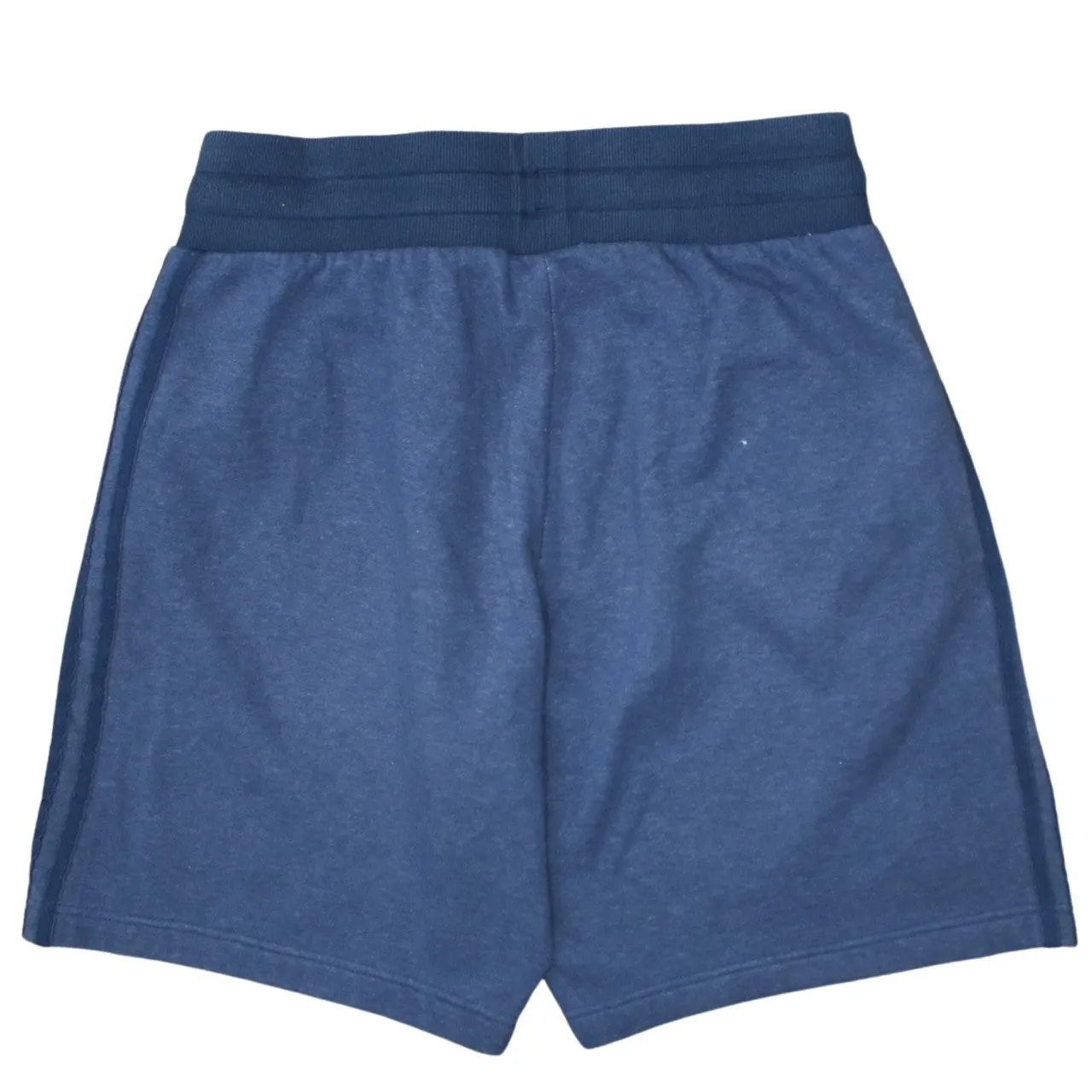 Adidas 90's 3 Stripes Baggy Chino Shorts Large Navy Blue sold by Vintage Club product image thumbnail 2