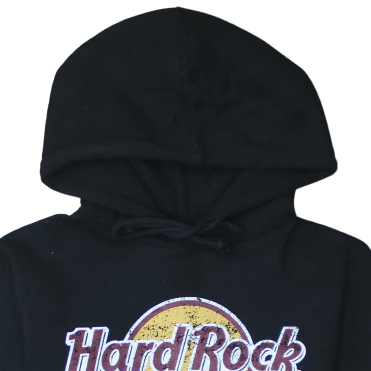 Hard Rock Cafe 90's Spellout Pullover Hoodie Small Black sold by Vintage Club product image thumbnail 3