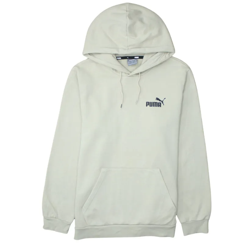 Puma 90's Drawstring Pockets Pullover Hoodie Medium Yellow sold by Vintage Club