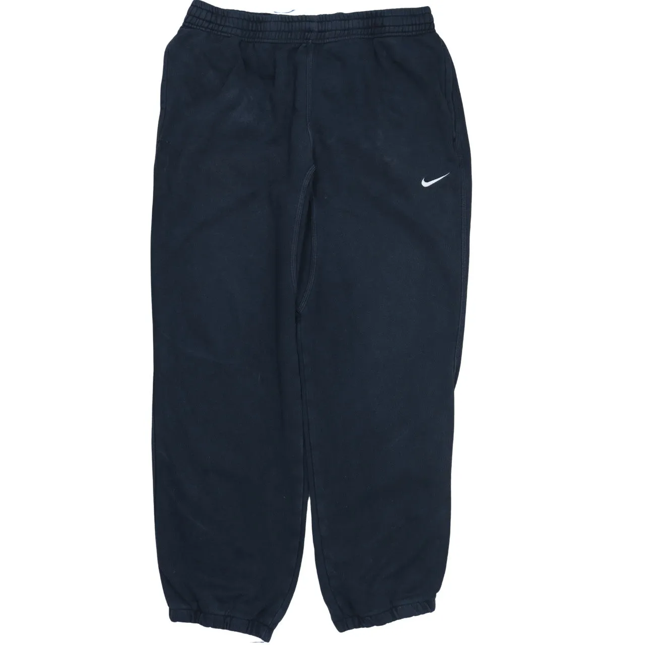 Nike 90's Swoosh Casual Joggers / Sweatpants Large Navy Blue sold by Vintage Club